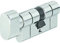Abus KD6NZ30/K40 37511 Cylindre de porte à bouton 30 x 40 mm Nickelé