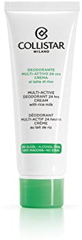 Collistar multiaktive 24-Stunden-Deodorant-Creme, pflegende und beruhigende Körpercreme mit lang anhaltender Deodorantfunktion, mit Reismilch, perfekt nach der Haarentfernung, 75 ml