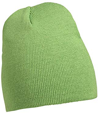 Beanie Strickmütze, lime green