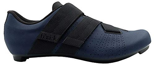 Fizik R5 Tempo Powerstrap Clip-in Cycling Shoes, Navy/Black, Size 43 EU