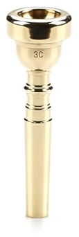 RuiJOTWAT Trumpet Mouthpiece Musical Replacement Practice Brass Instrument 3C Bugle Mouth for Music Lovers Playing Accessories