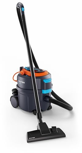 NILFISK Aspirador en seco VP300 HEPA EC EU – Incluye Filtro y boquillas (Dimensiones 398 x 340 x 395 cm, Color Azul Oscuro, Volumen de la Bolsa de Filtro 10 L, Peso 4,5 kg) 107421143