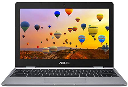 ASUS Chromebook C223NA (Grey) (Intel Celeron N3350, 4 GB RAM, 32 GB eMMC, 11.6 Inch HD Screen, Chrome OS)