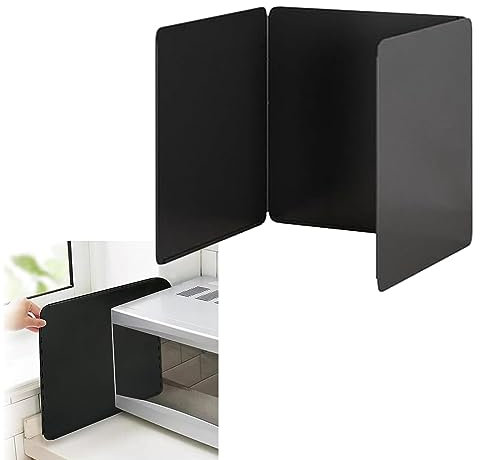 LIYI929GP Cubierta De Pantalla contra Salpicaduras De Aceite, Protector Antisalpicaduras Cubre Salpicaduras De Sartén, Plegable Protección contra Salpicaduras Ahorra Espacio, Mantiene Cocina Limpias