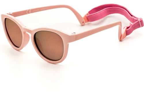Kiddus Polarisierte Sonnenbrille Baby Mädchen & Baby Jungen, Kinder 8-24 Monate, Kindersonnenbrille 1 Jahre, 100% UV-Schutz, Flexible Rahmen, Reisezubehör