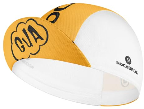 ROCKBROS Gorro para Ciclismo, Gorra Ligera Antisudor Deportiva para Ciclista con Protección UV, Gorro Unisex Bajo Casco Verano para Running, Pesca, Senderismo, Aire Libre