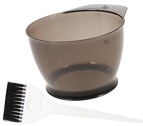Beaupretty 2 pezzi Kit per Colorazione con Ciotola Tinta e Pennello Henné Plastica Riutilizzabile per e Domestico