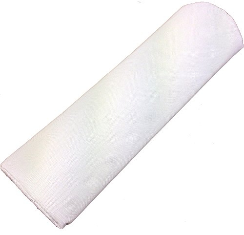 Jan Kurtz Neck Nackenrolle, Stoff, 50x18x9cm, weiß