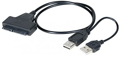 Générique Adaptateur USB 2.0 / Sata 2.5 SSD-HDD auto-alimenté