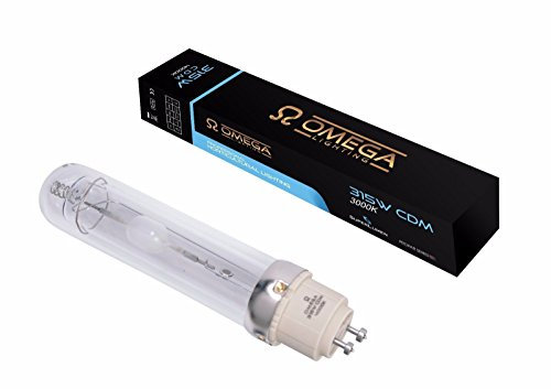 Omega 315w CDM Lamp 3000k Full Daylight Bulb Ceramic Discharge Metal Hydroponics