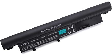 vhbw batteria sostituisce Acer AS09D36, AS09D41, AS09D51, AS09D56, AS09D70, AS09D71 per laptop, notebook (4400mAh, 11,1V, Li-Ion)