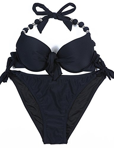 EONAR Femme Ensembles Deux Pieces Push-up Soutiens-Gorge Rembourrés à Armature