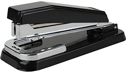 DIYEAH 360grad Desktop Hefter Mit Rotation Klammerfreier Tacker Für Büro Schule Und Zuhause Schwarz Ohne Klammern Praktisch Und Stilvoll Für Vielseitigen Einsatz