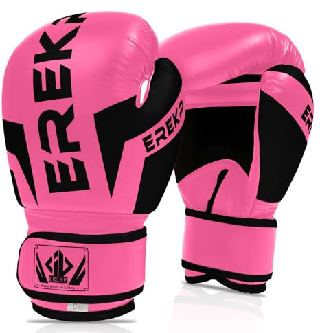 Guantoni da boxe per bambini, guanti da allenamento per sparring, MMA, UFC, Muay Thai, Karate, Kickboxing, 170 g, per ragazzi e ragazze da 8 a 12 anni
