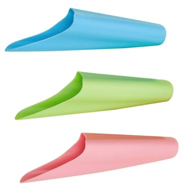 DOITOOL 3 pièces Pelle à Seaux Plastique pour Jardinage Outil Creuser Terre Pratique Accessoire Maison pour Plantation de Plantes Grasses sans Fuite Facile à Nettoyer Couleurs Lumineuses