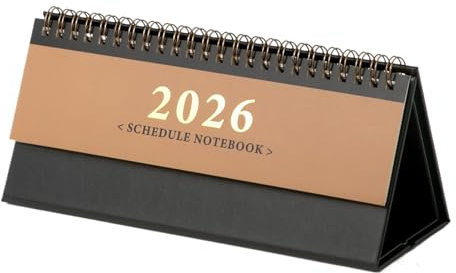 Calendario 2026, planificador de bobina desprendible, organizador de escritorio de pie, seguimiento de planificación diaria mensual semanal, suministros escolares de oficina, organizador de citas de e