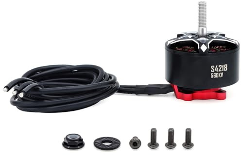 Alomejor Motore Aeronautico Brushless Ad Alte Prestazioni per Quadricottero FPV, Motore Leggero con di Raffreddamento Ottimizzato, 38000 Giri/min, per Appassionati di Quadricotteri da Corsa (S4218
