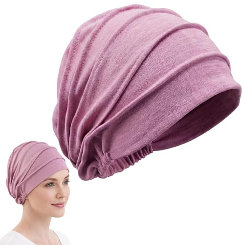TUBAWD Chemo Headwear for Women UK, Chemo Headwear, Hats for Women UK, Cancer Patients Hair Loss Chemotherapy Multicolour