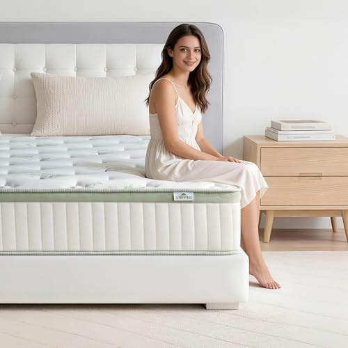 Full Size Mattress,12 Inch Full Mattress in a Box,Memory Foam Hybrid Mattress,with Individual Pocket Spring - Pressure Relief, Motion Isolation, Cool Sleep, CertiPUR-US Certified, 75''L x 54''W