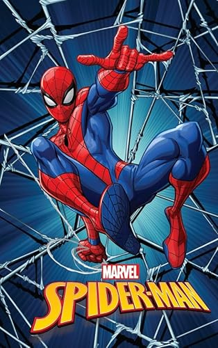 Jay Franco. Toalla Playa Spiderman 14. Toalla Playa Infantil 70x140 cm – Toalla Microfibra Ligera y Suave – Secado Rápido – Toalla Niño Niña para Playa, Piscina o Baño – Oficial