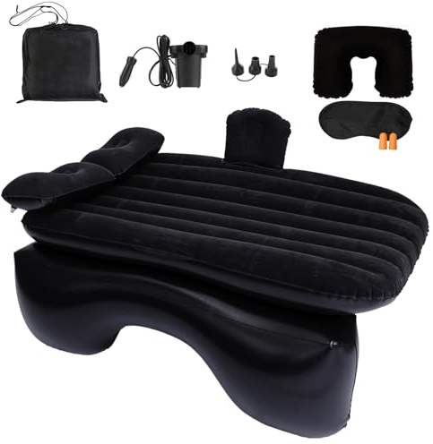 Onirii Inflatable Car Mattress | Universal Car Bed with Air Pump for Camping & Travel