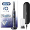 Oral-B iO9 Electric Toothbrushes For Adults, App Connected Handle, 1 Toothbrush Head & Charging Travel Case, 7 Modes with Teeth Whitening, 2 Pin UK Plug, Black