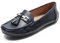 DREAM PAIRS Loafers for Women Slip On Comfortable Casual Fashion Flats Driving Shoes,Size 6,Navy,SDLS2320W-E