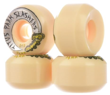 TITUS Skateboard Rollen Park Slashers Conical mit der Härte 81B entspricht 101A in 54 mm | konischer Wide Shape | Skatepark Wheels in guter Qualität | Premium Skateboard Räder