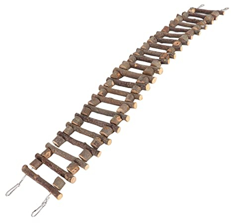 Kleintierleiter, Haustierprodukte, Vogelleiter, Haustier-Kletterleiter, Vogelleiter Für Käfig Vogelleiterbrücke Vogelbarsch Vogelleiterbrücke Vogel Swing Spielzeug Für Papageien(70CM)