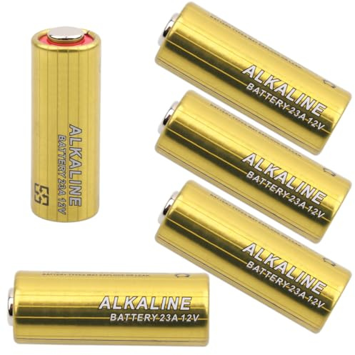 MN21 Alkaline Batterien 23 A 12 V A23, 12 V Alkaline Akku A23S MN21/23 L1028 V23GA LRV08 8LR932 A23 23A V23GA LRV08 8LR932 5 Stück