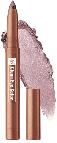 Pennino per ombretto, colore viola, grigio crema, eyeliner, impermeabile, Shimmer Eyeshadow Stick, durevole e resistente alle sbavature, matita per ombretto senza rughe, trucco liscio