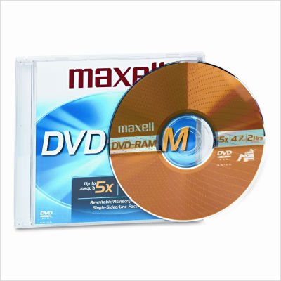 Maxell Disc,Dvd-Ram 4.7Gb 5X