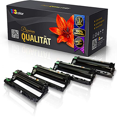 4 x Unità tamburo alternativo per Brother MFC 9130 CW MFC 9140 C DN MFC 9142 C DN MFC 9330 C DW MFC 9332 C DW MFC 9340 C DW MFC 9342 C DW DR 241CL DR 241 CL Serie Easy Plus