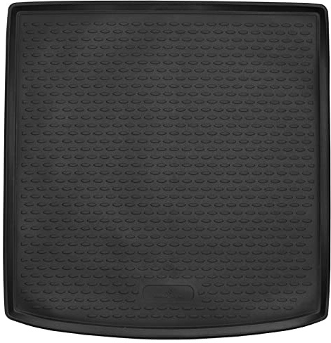 WALSER XTR Kofferraumwanne für VW Golf 7 Variant 04/2013-2021, 100% passgenaue Antirutschmatte Auto, Gummimatte Auto, Kofferraum Schutzmatte, Anti Rutsch Matte Gummi, Auto Gummimatten