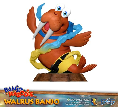 First 4 Figures - Banjo Kazooie (Walrus Banjo) Statue en résine
