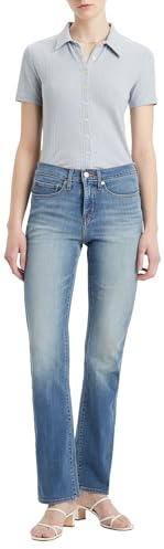 Levi's 315 Shaping Bootcut Vaqueros, Smudged Line, 32W / 30L para Mujer