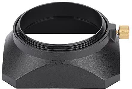 KIMISS Pare-Soleil carré 49 Mm pour Caméscope DV, Caméra Vidéo Numérique, Filtre D'objectif ou Filetage de Baril