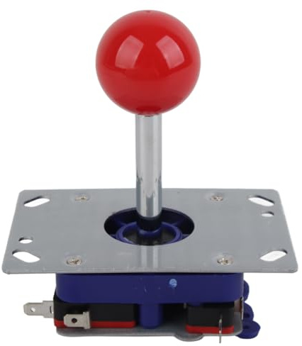 Culnflun Competition Joystick, Joystick Ball Classic Competition Style 2 Way 4 Way 8 Way Juego Joystick para Consola de Juegos y Consola de Juegos de Lucha 10 cm