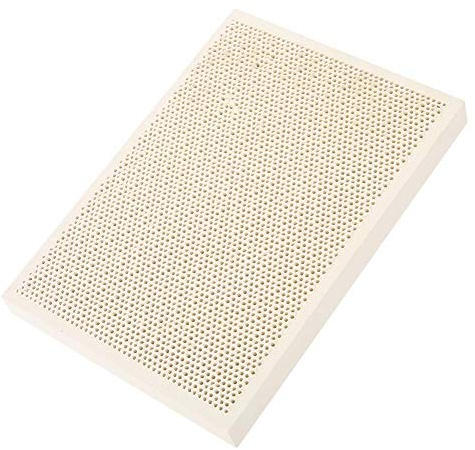 Lötplatte, hitzebeständig, Keramik, Wabenmuster + Lötmatte für Schmuck, Wärme, Lack, zum Trocknen, Werkzeug für Gasherd, 135 x 95 x 13 mm