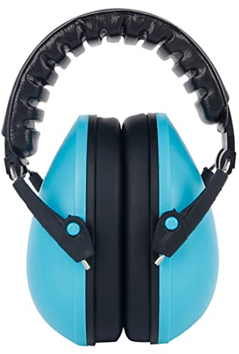 AidShunn Cache-oreilles de sécurité pour enfants - Protection auditive réglable - Anti-bruit - Idéal pour les feux d'artifice, les concerts, les tout-petits (6 mois à 4 ans), bleu, 6 Months -14 years