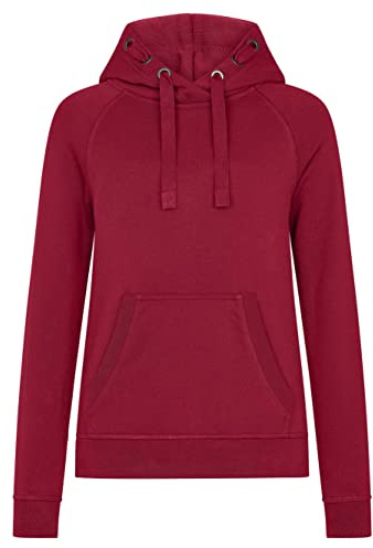 HRM Sweat à Capuche Raglan Premium Enfants, Bordeaux, Taille 152 I Pull à Capuche Enfant, Commerce Équitable, 320 g/m² I Hoodie en 70% Coton et 30% Polyester Recyclé