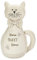 SPOTTED DOG GIFT COMPANY Türstopper Tier Deko Katze Türstopper Sack für Boden, Schwer Stoff Türsack Home Sweet Home 1,5 kg, Katzen Deko und Geschenk für Katzenlieberhaber