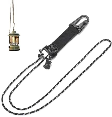 Stronrive Cuerda para Exteriores - Colgador Ajustable para Cuerda De Camping | Cuerda Elástica Portátil Multiusos para Carpa, Toldo Y Uso Interior