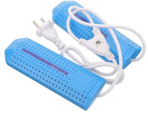 Ipetboom Sèche Chaussures Portable Électrique Lumière Violette Désodorisant et Minuterie Intelligente Machine à Sécher Bottes et Chaussures Multifonctionnel pour Usage