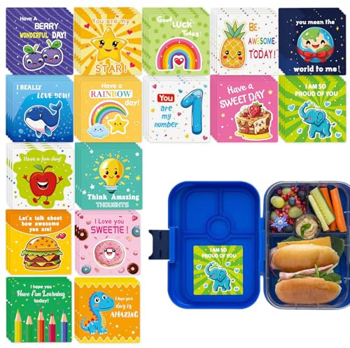Biglietti motivazionali per bambini, citazioni di conferma pranzo positive - spazio per scrivere cartoline di messaggi personali per ragazzi, ragazze, studenti, insegnanti
