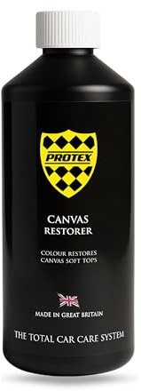 PROTEX World Convertible Soft Top Canvas Restorer Black 1ltr. - Colour Restores Like New