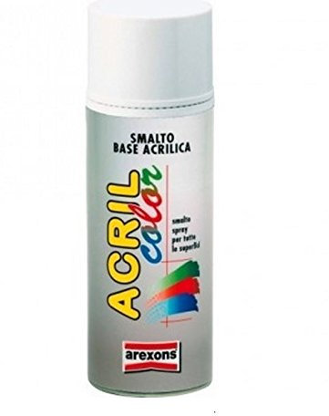 VERNICE SPRAY ACRILICA 400ml NERO LUCIDO AREXONS