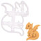 Baby-Drache Ausstechform, 1 Teil, Bakerlogy