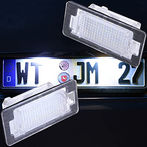 LED-registreringsskyltbelysning vattentät från Recambo lämplig för BMW X5 E70, F15, F85, G05