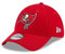 New Era Tampa Bay Buccaneers American Football Cap rot Teamlogo Fanaccessoire Kappe - S-M